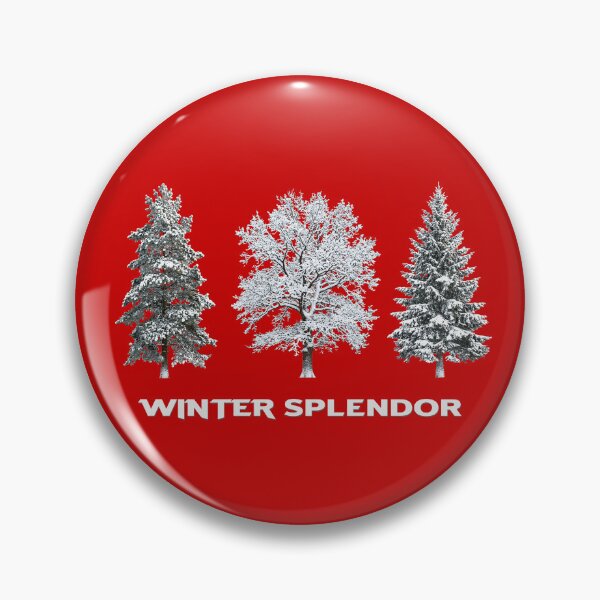 Item preview, SNOW COVERED WINTER TREES CHRISTMAS, SNOWY NATURE, SKIER, TREE of LOVE designed and sold by classic car craze.