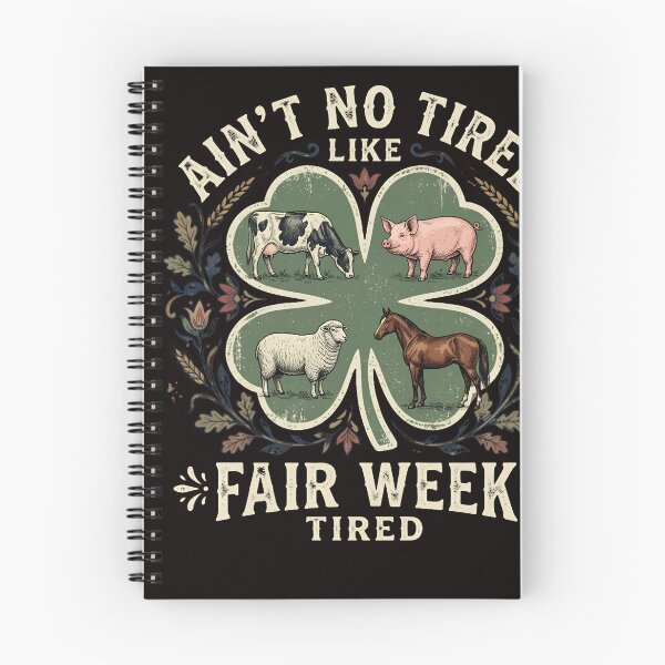 Item preview, ain't no tired like fair week tired Funny Quote designed and sold by w66aboo.