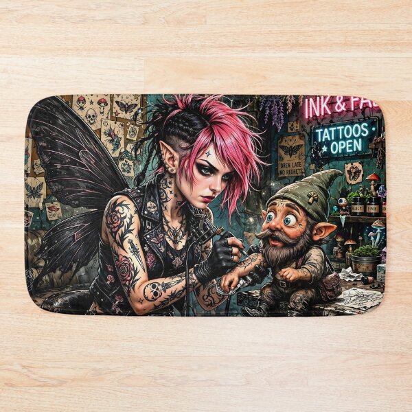 Item preview, Fairy Tattoo designed and sold by notlikeontv.