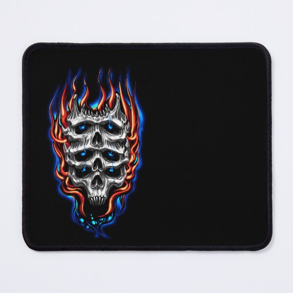 Item preview, Triskulls Darkart Drawing designed and sold by Shawnsonartshop.
