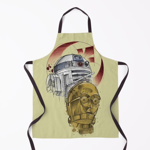 Item preview, R2D2 and C3PO. Lost in the sand. designed and sold by Inked T.