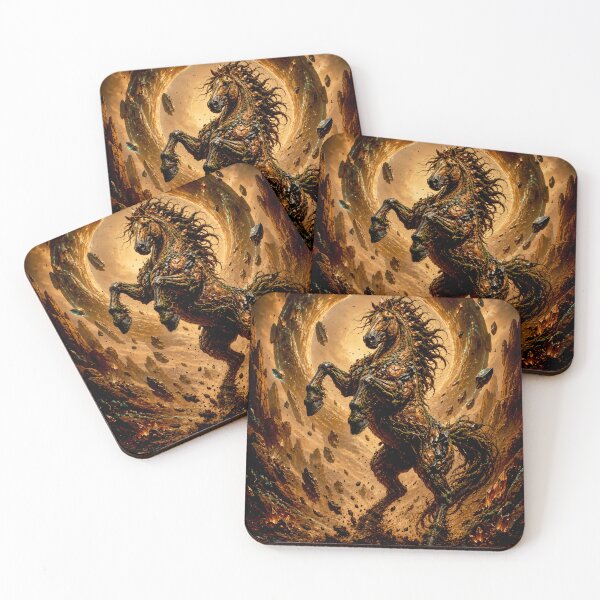 Item preview, Ethereal Equine: in Elemental Fusion Styles" #6 designed and sold by Helios Be. Lavsh.