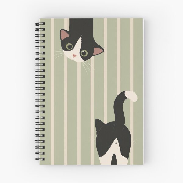 Item preview, Peekaboo Cat: Funny Tuxedo Cat designed and sold by SUreal Studio.