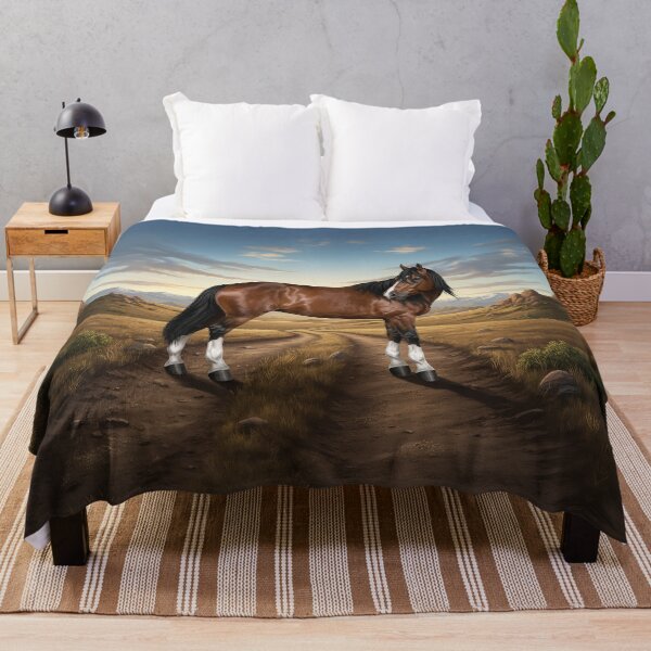 Item preview, An Adaev horse and a landscape from Kazakhstan designed and sold by Cheval-de-coeur.