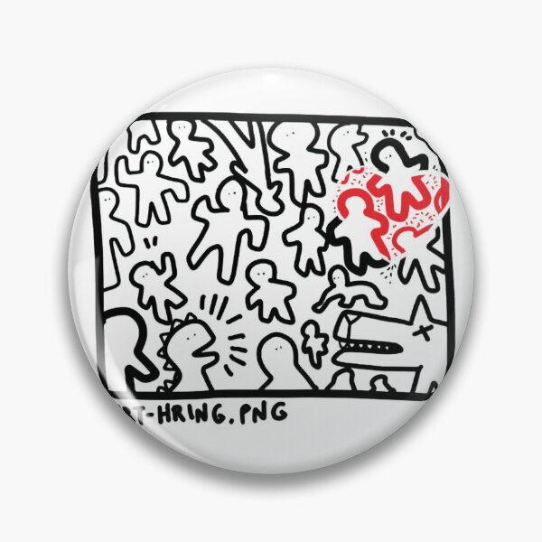 Item preview, Not Haring designed and sold by MagnumOpWsS.