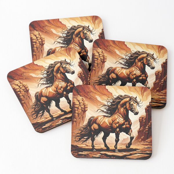 Item preview, Ethereal Equine: in Elemental Fusion Styles" #7 designed and sold by Helios Be. Lavsh.