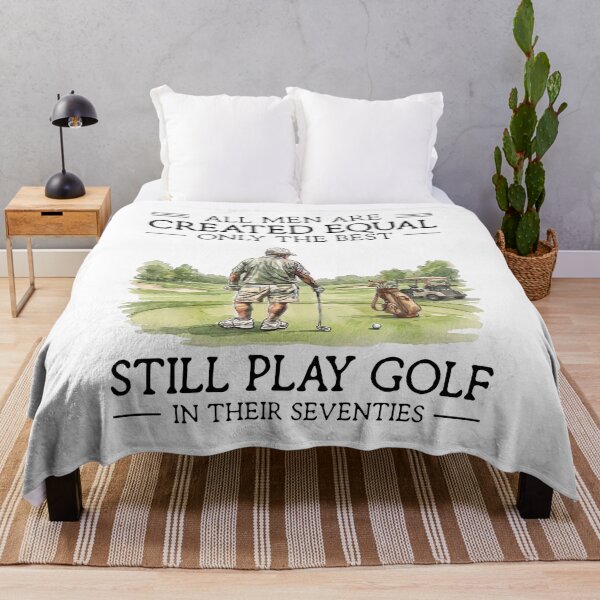 Item preview, All Men Are Created Equal Only The Best Still Play Golf In Their Seventies Funny Golfer designed and sold by LounisArt.