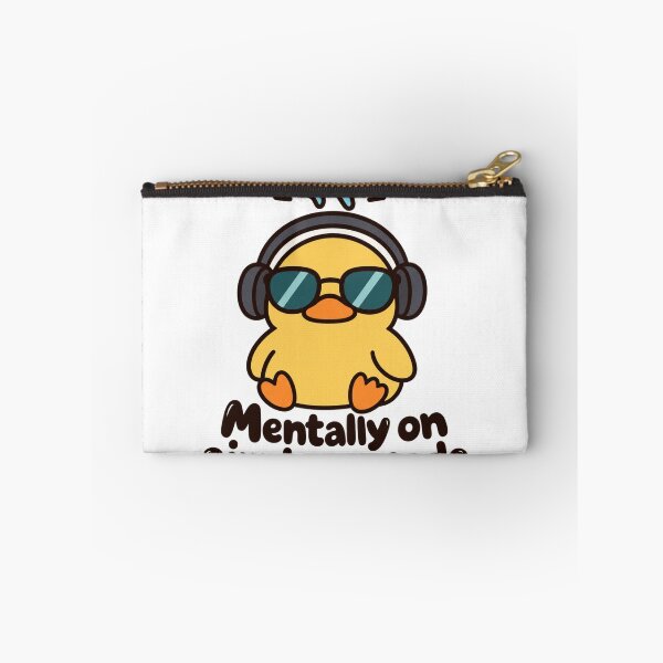 Item preview, Mentally on Airplane Mode Cute Duck Travel Phone Case designed and sold by ApollonCraft.