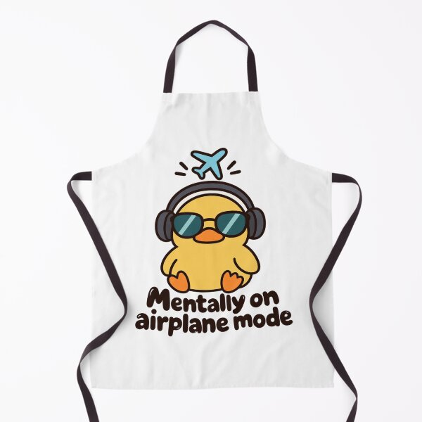 Item preview, Mentally on Airplane Mode Cute Duck Travel Phone Case designed and sold by ApollonCraft.