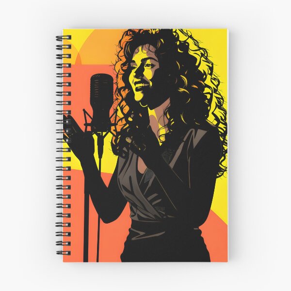 Item preview, Retro Singer Pop Art Woman Portrait designed and sold by Daniela`s shop.