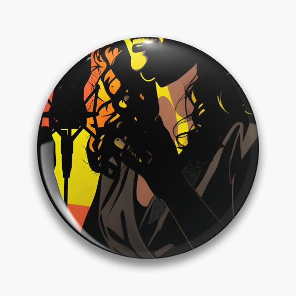 Item preview, Retro Singer Pop Art Woman Portrait designed and sold by Daniela`s shop.