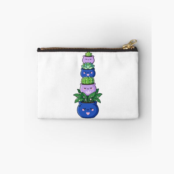 Item preview, Kawaii Potted Plants – Cute Succulent & Cactus Stack designed and sold by AliveStyle.