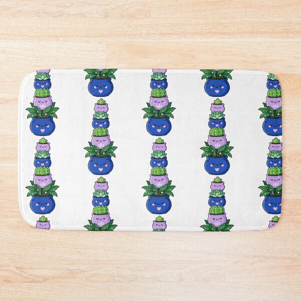 Item preview, Kawaii Potted Plants – Cute Succulent & Cactus Stack designed and sold by AliveStyle.
