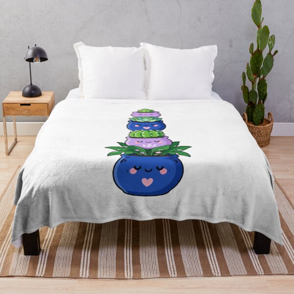 Item preview, Kawaii Potted Plants – Cute Succulent & Cactus Stack designed and sold by AliveStyle.