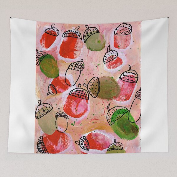 Item preview, Bellotas juguetonas designed and sold by paintingbyapage.