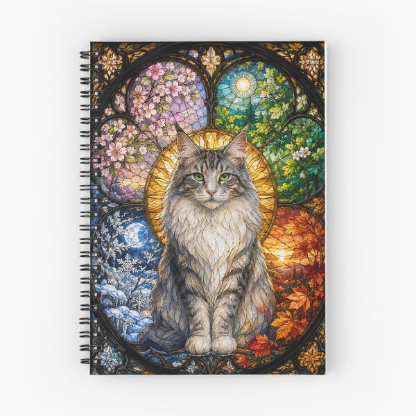 Item preview, The Norwegian Forest Cat – Guardian of the Forests designed and sold by Pixel Otaku Gallery.