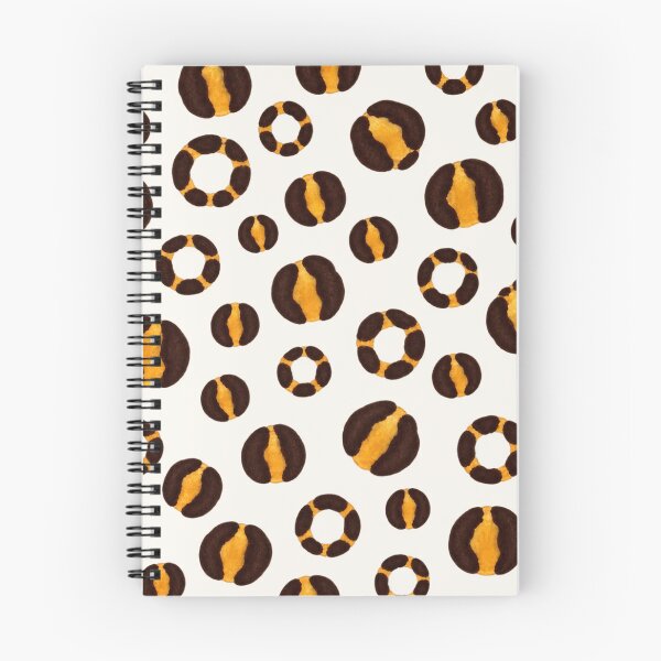 Item preview, Hand Painted Leopard Rosette Pattern – Golden Brown & Black designed and sold by annenambiro.