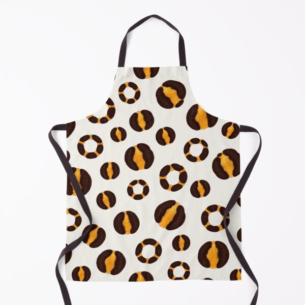 Item preview, Hand Painted Leopard Rosette Pattern – Golden Brown & Black designed and sold by annenambiro.