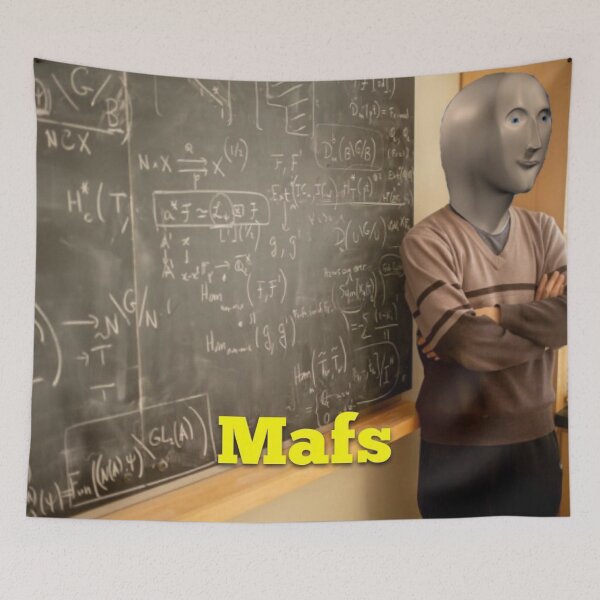 Item preview, Mafs designed and sold by QuiteLiterallyX.