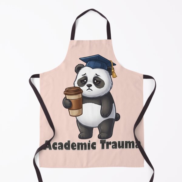 Item preview, Academic Trauma Cute Panda Graduation Coffee designed and sold by littlepiptales.