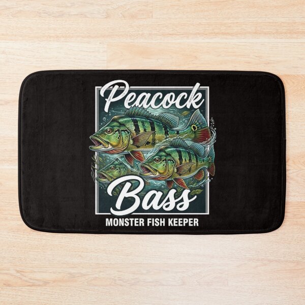Item preview, Peacock Bass Fishing, Monster Fish Keeper Shirt Design, American Flag Fishing Graphic, Bass Fisherman designed and sold by w66aboo.