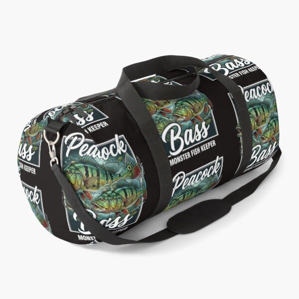 Item preview, Peacock Bass Fishing, Monster Fish Keeper Shirt Design, American Flag Fishing Graphic, Bass Fisherman designed and sold by w66aboo.