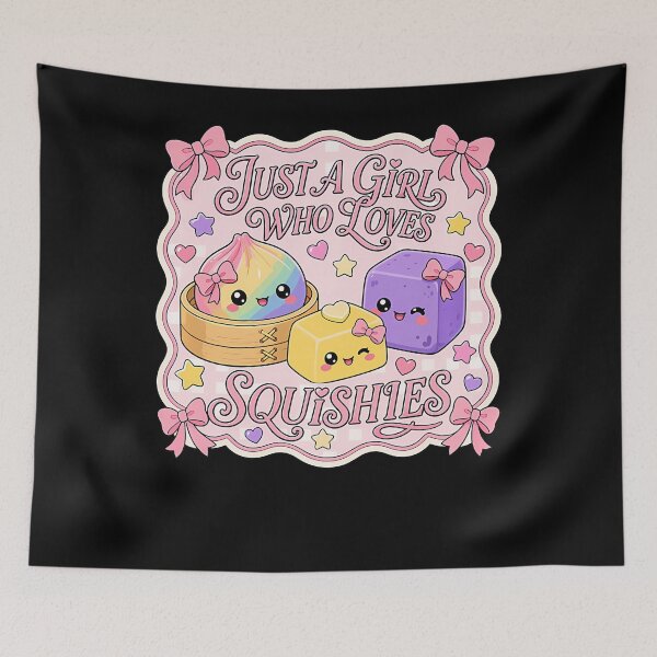 Item preview, Just A Girl Who Loves Squishies designed and sold by T9AXER.