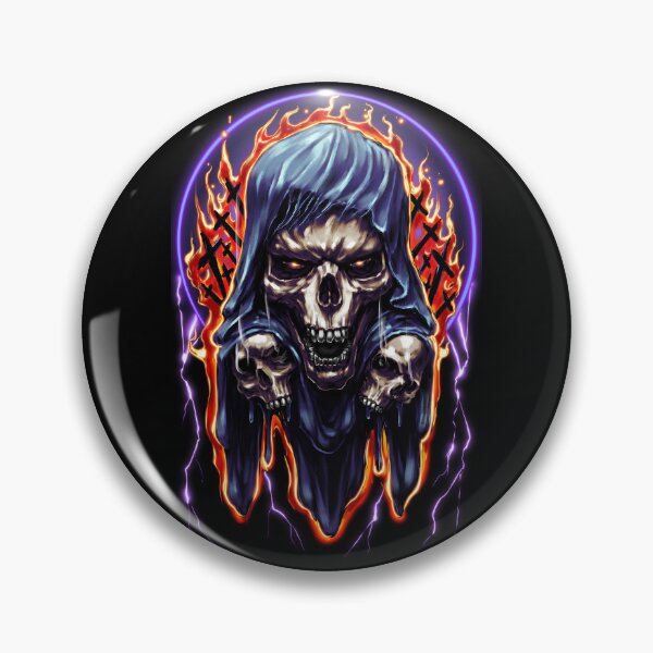 Item preview, Reaper Of Graves Darkart Drawing designed and sold by Shawnsonartshop.
