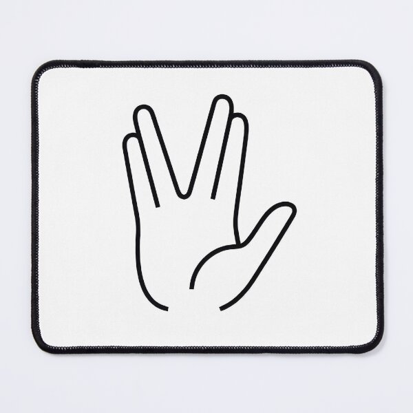 Item preview, Live Long And Prosper Minimalist Vulcan Salute designed and sold by Kate1art.