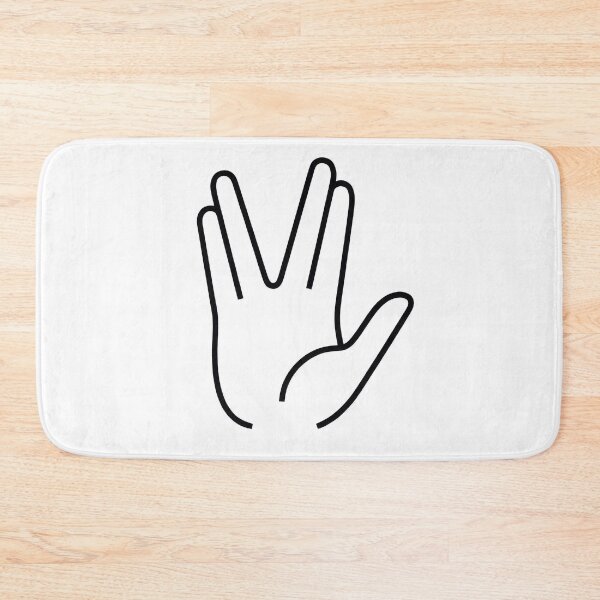 Item preview, Live Long And Prosper Minimalist Vulcan Salute designed and sold by Kate1art.
