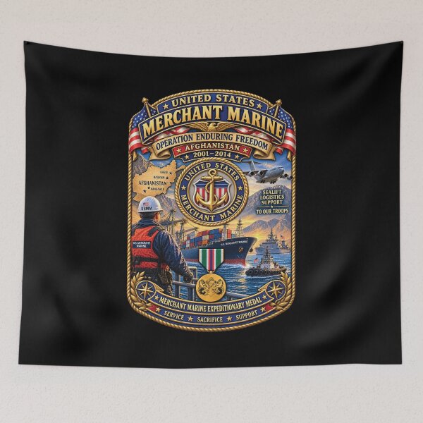 Item preview, USMM- Operation Enduring Freedom - 2001 - 2014 - 3D - Enhanced designed and sold by Military Insignia Products.