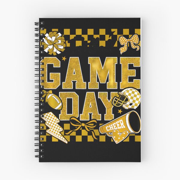 Item preview, Football Game Day Touchdown Season Cheer Team Spirit Gold designed and sold by T9AXER.