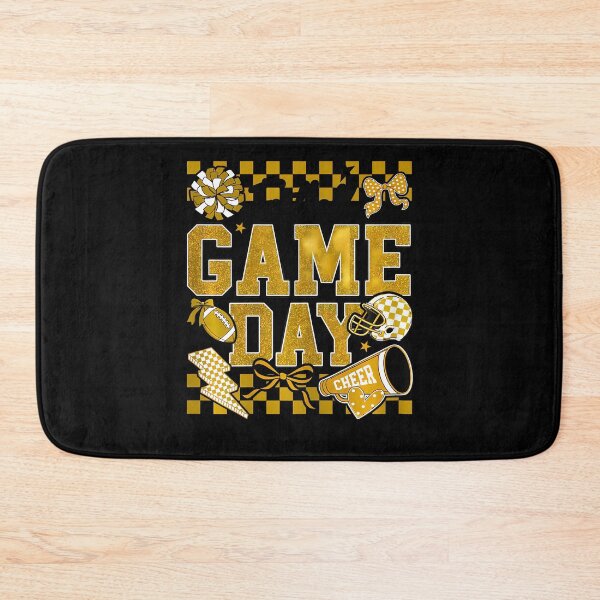 Item preview, Football Game Day Touchdown Season Cheer Team Spirit Gold designed and sold by T9AXER.