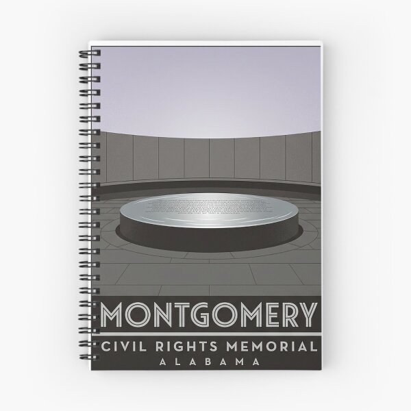 Item preview, Civil Rights Memorial Montgomery Alabama Art Deco Sticker designed and sold by DetourDgn.