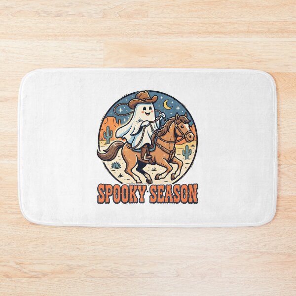 Item preview, Spooky Season Ghost Cowboy Horse Lasso designed and sold by Mr Lee.