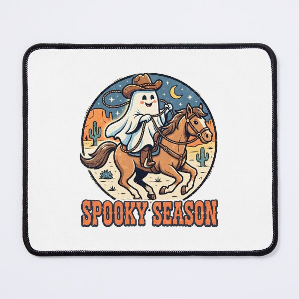 Item preview, Spooky Season Ghost Cowboy Horse Lasso designed and sold by Mr Lee.