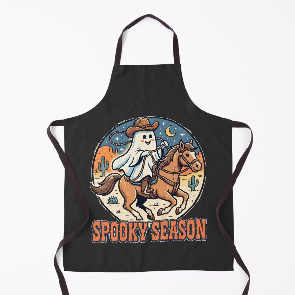Item preview, Spooky Season Ghost Cowboy Horse Lasso designed and sold by Mr Lee.