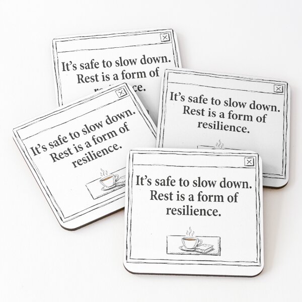 Item preview, Safe to slow down quote designed and sold by Mind Empowerment Designs.