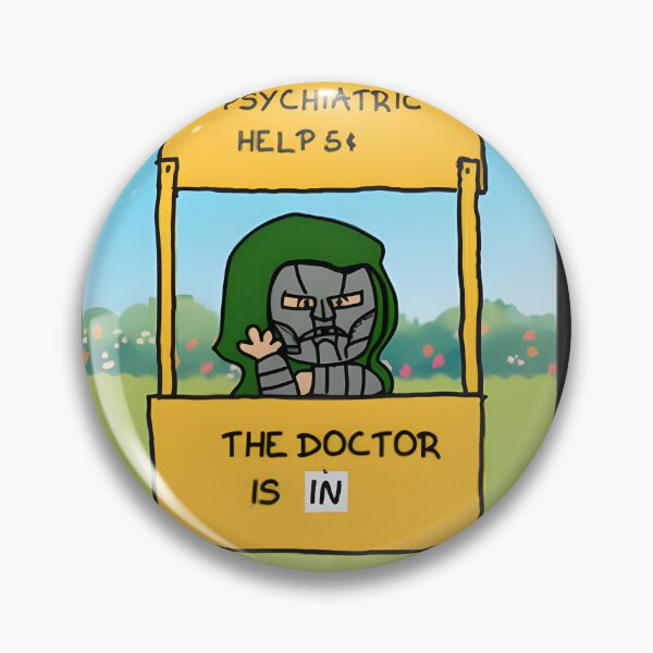 Item preview, Doom'S Helpful Demonic Design - Cute & Quirky Art | ⭐⭐⭐⭐⭐ Best Seller designed and sold by Audivita.