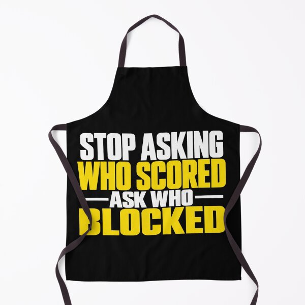 Item preview, Stop Asking Who Scored Ask Who Blocked Funny Volleyball Defense Player Humor designed and sold by 76Valeria.