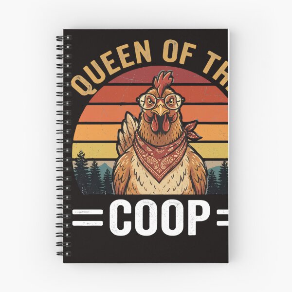 Item preview, Queen of The Coop - Chicken Mom & Chicken Lady Funny Quote designed and sold by w66aboo.