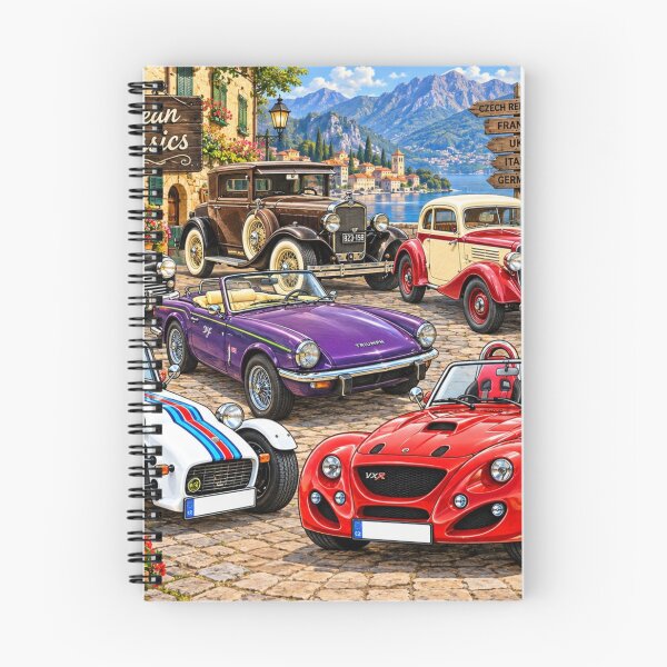 Item preview, European Classic Cars Puzzle designed and sold by TheThinglings.