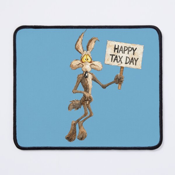 Item preview, Coyote vs ACME Happy Tax Day Movie Vintage Cartoon Art designed and sold by ZOHRR.