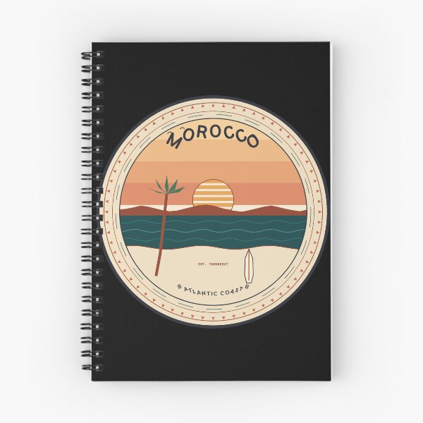 Item preview, Taghazout Surf Club – Morocco Retro Travel Patch designed and sold by Malssa.