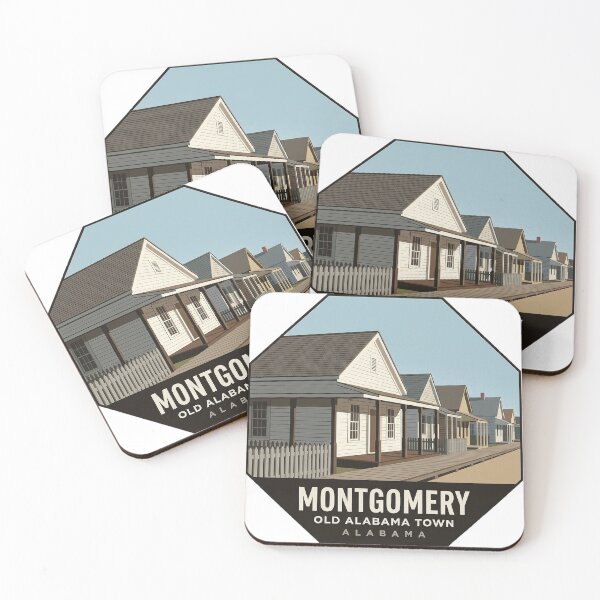 Item preview, Old Alabama Town Montgomery Historic Village Sticker designed and sold by DetourDgn.