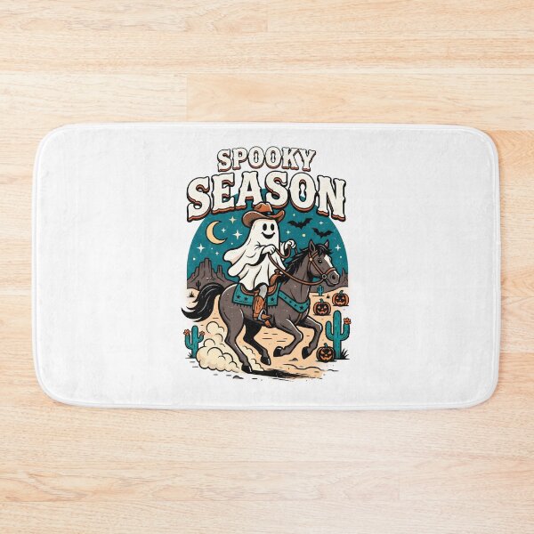 Item preview, Spooky Season Ghost Cowboy Horse Western Halloween designed and sold by Mr Lee.