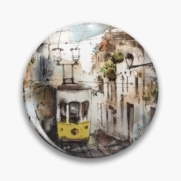 Item preview, Tram in old town designed and sold by CanotStop.