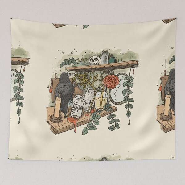 Item preview, Taxidermy Study Shelf designed and sold by DuliDoodles.