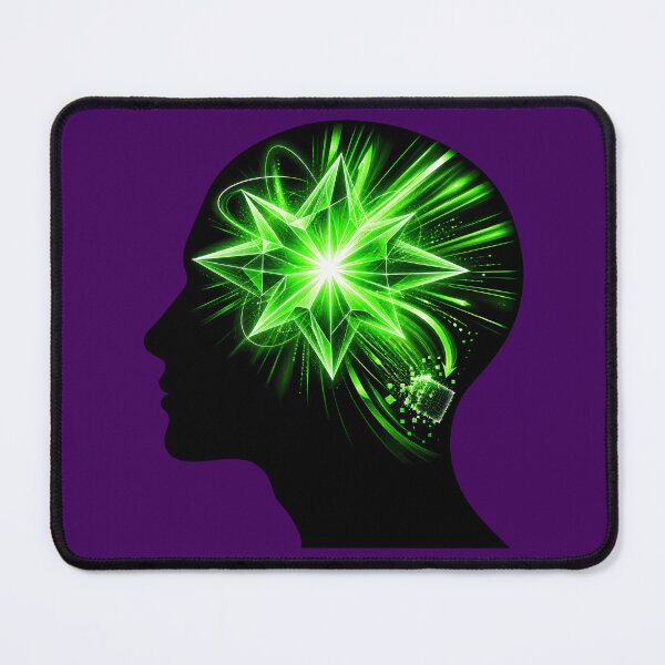 Item preview, NLP Swish Pattern Mindset Rewire Neon Art designed and sold by PERSPECTIVERED.