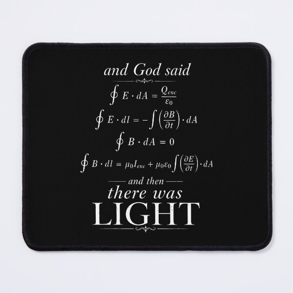Item preview, Maxwells Equations And God Said Let There Be Light Physics designed and sold by Fereskabilon.
